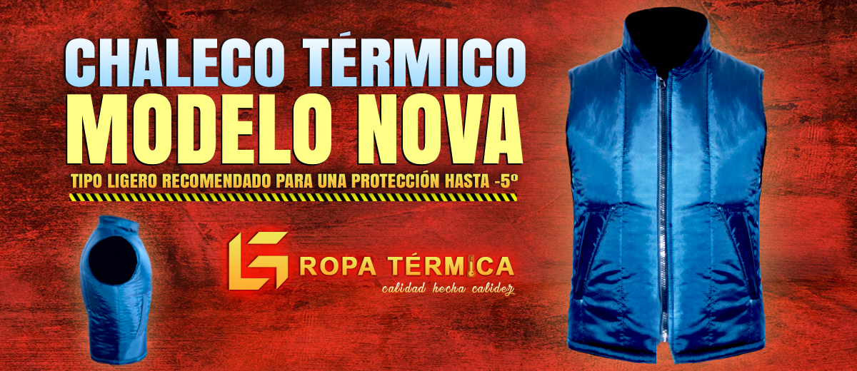 Chaleco Térmico Modelo Nova LG Ropa Termica