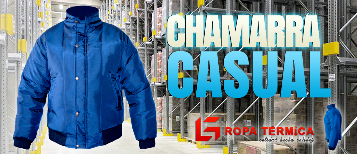 Chamarra Térmica modelo casual LG Ropa Termica