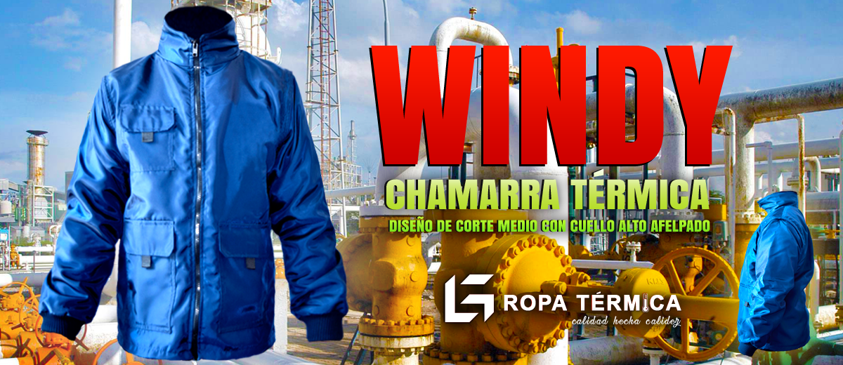 Chamarra Térmica Modelo Windy LG Ropa Temica