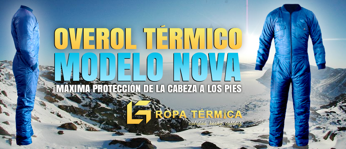 Overol Térmico Modelo Nova para bajas temperaturas